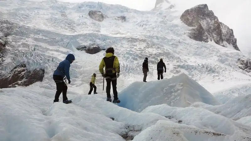 Glaciar Cagliero Ice Trek