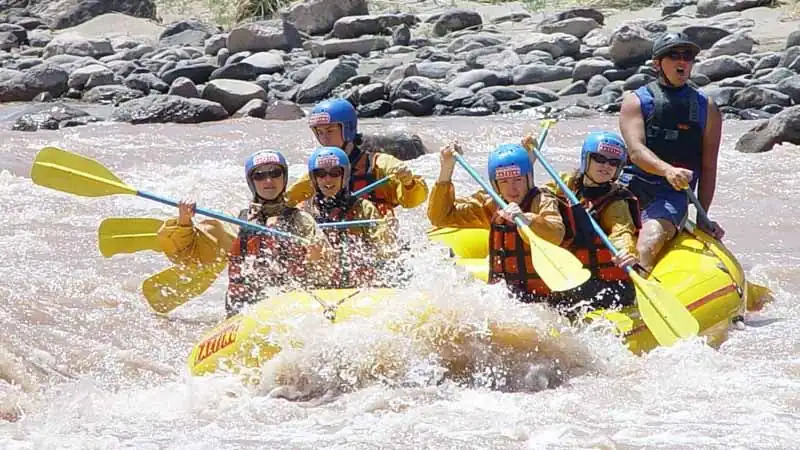 Rafting en Pueblo del Río, Parque Aventura ARE