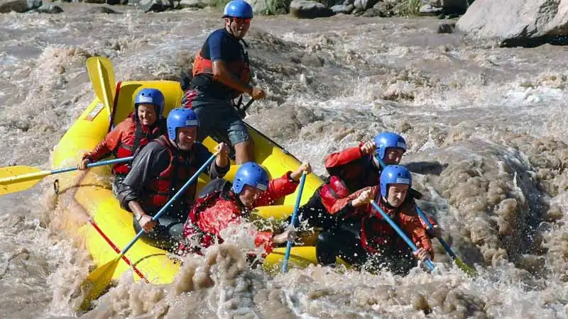Rafting en Pueblo del Río, Parque Aventura ARE