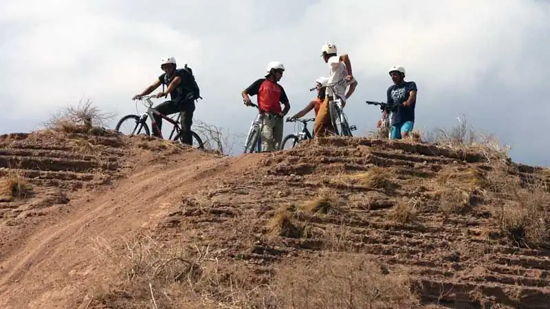 Mountain Bike en Valle Potrerillos