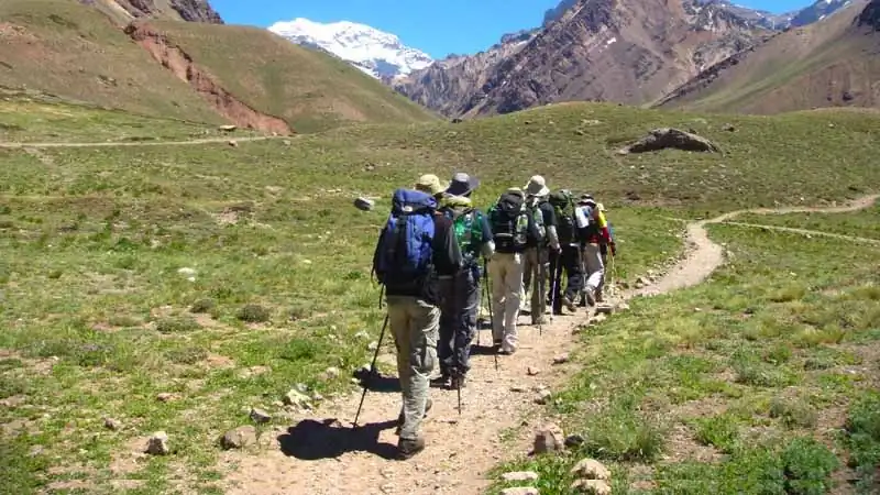 Trekking Rappel en Cerro de Cabras