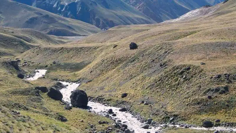 Trekking Rappel en Cerro de Cabras