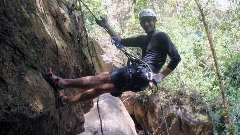 Cascada de la Quebrada de Salto con Rappel