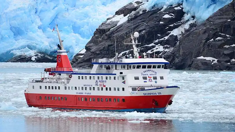 Crucero Skorpios Campo de Hielo Sur: Glaciar Amalia